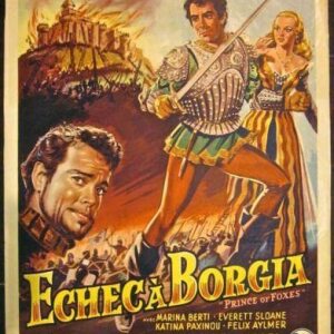 Prince Of Foxes - 1949 Belgian Poster - Tyrone Power & Orson Welles
