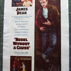 Rebel Without A Cause (USA, 1955) US One Sheet Movie Poster