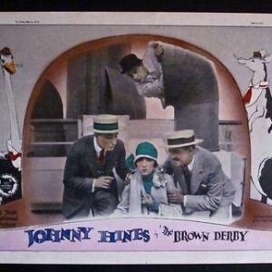 Reduced 70$ Brown Derby '26 LC ~ Johnny Hines Love Triangle Comedy ~