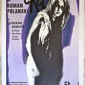 Repulsion - R70's German LB Poster - Roman Polanski Crazy Catherine Deneuve Art!