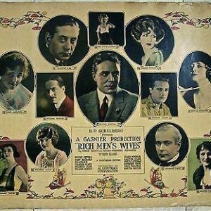 Rich Men's Wives '22 1/2 SH ~ Nice Art Nouveau Artwork!
