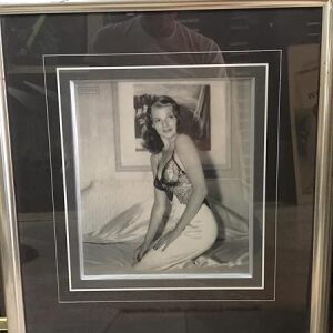 Rita Hayworth (1941) US Photographic Print - Framed