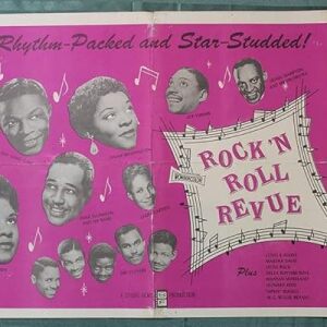 Rock 'n' Roll Revue (sweden, 1955) US Half Sheet Movie Poster