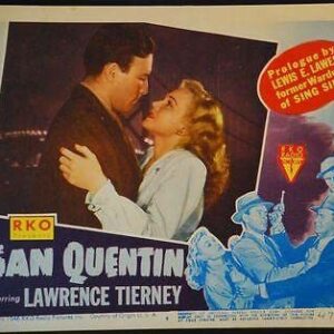 San Quentin '47 LC #5 ~ Lawrence Tierney & Raymond Burr Prison Break Film Noir!