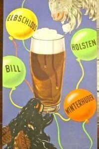 Senats Bock (1955) German Beer Advertising Poster - Aberkins Art