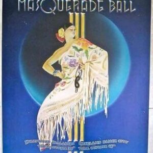 Set Of 2 Rock Concert Posters - Masquerade Ball & The Bammies - Signed By Artist