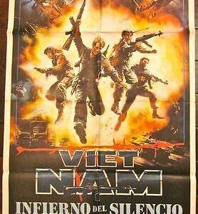 Set Of 3 Argentinean Posters - Vietnam, Oscar And Under Siege - Crazy Action Art