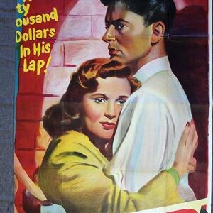 Side Street (1950) US Six Sheet Movie Poster