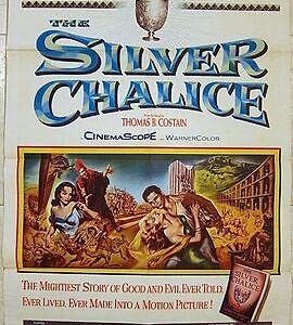 Silver Chalice '55 1 SH Poster ~ Natalie Wood ~ Paul Newman's Very First Movie!