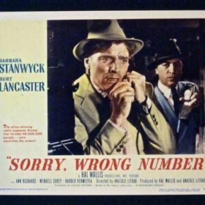 Sorry, Wrong Number '48 LC #7 Desperate Burt Lancaster Tries To Call Off Killers