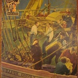Souls At Sea 1937 Jumbo Lobby Card Set Of 4 - Amazing Art Cooper