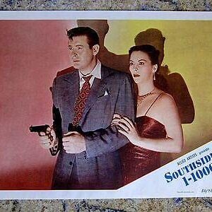 Southside 1-1000 '50 3 Near Mint Lobby Cards ~ Don Defore Counterfeit Film Noir!