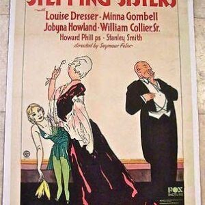 Stepping Sisters '32 LB 1 SH Dresser Skeleton In Closet Comedy! Fun!
