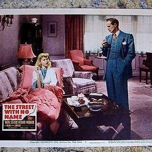 Street With No Name '48 5 Near Mint Lobby Cards ~ Richard Widmark Film Noir!