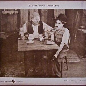 Sunnyside R20's LC Chaplin Inhales Coffee 1919 Silent Comedy!