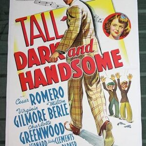 Tall Dark And Handsome (USA, 1941) US One Sheet Movie Poster LB