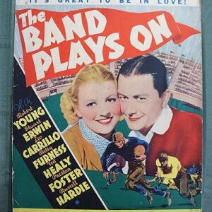 The Band Plays On (1934) US Window Card Movie Poster