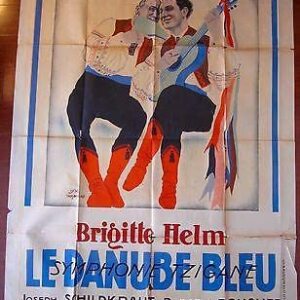 The Blue Danube 1932 French 1p Poster Brigitte Helm !!