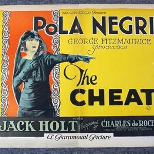 The Cheat (1915) US Title Card Movie Poster