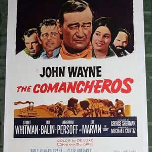 The Comancheros (USA, 1961) US One Sheet Movie Poster