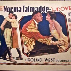 The Dove 1927 1/2 SH Norma Talmadge & Oland Silent! Art Deco Desig