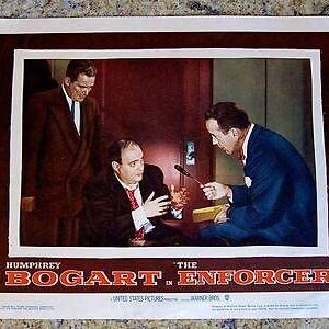 The Enforcer '51 LC #3 Bogart & Zero Mostel! D.a. Vs Killers For Hire Film Noir!
