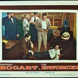 The Enforcer '51 LC #6 Humphrey Bogart ~ D.a. Versus Killers For Hire Film Noir!