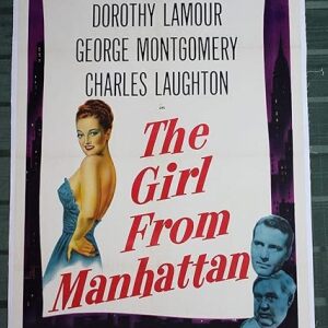 The Girl From Manhattan (USA, 1948) US One Sheet Movie Poster LB