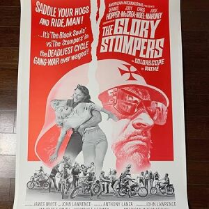 The Glory Stompers - Dennis Hopper (1967) US One Sheet Movie Poster LB