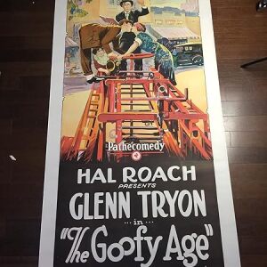 The Goofy Age - Hal Roach Comedy (1924) US Three Sheet Silent Movie Poster LB