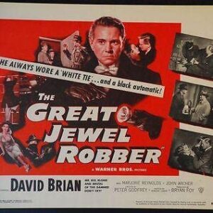 The Great Jewel Robber '50 Mint TC & LC #2 ~ Great Film Noir Artwork!!