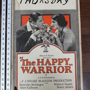 The Happy Warrior (1917) US Movie Window Card
