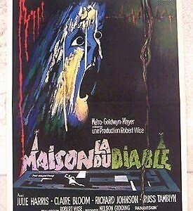The Haunting '63 Belgian ~ Julie Harris ~ Standout Screaming Artwork By Hommers!