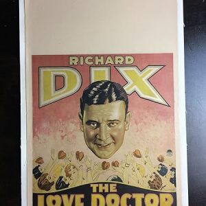 The Love Doctor - Richard Dix (1929) US Window Card Movie Poster