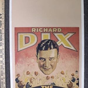 The Love Doctor - Richard Dix (1929) US Window Card Movie Poster
