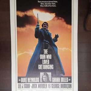 The Man Who Loved Cat Dancing (1971) 25" X 41.5" US Movie Poster LB