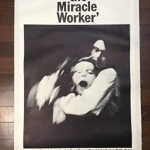 The Miracle Worker - Anne Bancroft (1962) US One Sheet Movie Poster LB