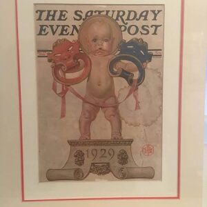 The Saturday Evening Post - Art By Jc Leyendecker (x2) 13.5" X 10" Magazine Cover (16" X 20" Matte)