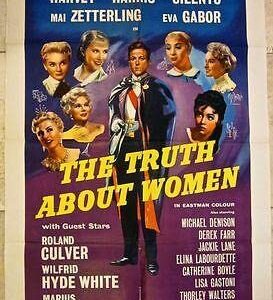 The Truth About Women - 1957 English 1 Sheet Poster - Many Stars Art!!