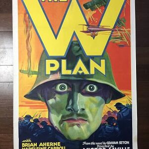 The W Plan (1931) UK One Sheet Movie Poster LB