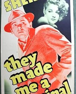 They Made Me A Criminal (Warner Bros, R-1944) US Insert 14" X 36" Movie Poster