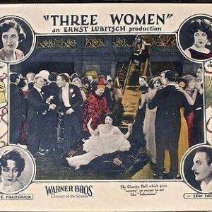 Three Women '24 LC Mcavoy Prevost! Lubitsch! Fun Art! R~a~r~e!