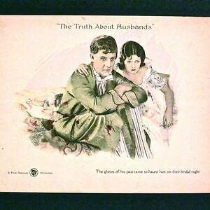 Truth About Husbands 3 '20 Hand-colored Lc! ~ Extremely Rare & Beautiful! Look!