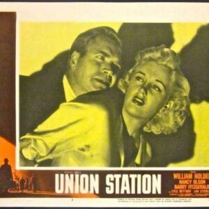 Union Station '50 LC #2 Best Close-up Of Sexy Jan Sterling! Railroad Film Noir!