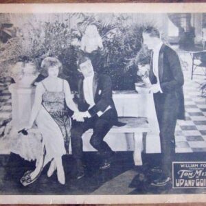 Up And Going - 1922 Lobby Card Poster - Great Tom Mix Silent Drama!!