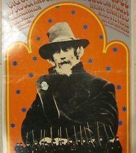 Vintage 1968 Concert Poster - Big Brother & The Holding Company - Cool Shiny Art