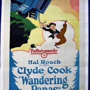 Wandering Papas (hal Roach Studios, 1926) Three Sheet Movie Poster LB