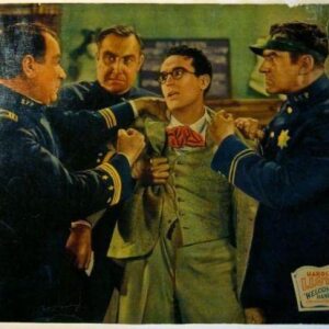 Welcome Danger 1929 Jumbo Lobby Card Harold Lloyd Close Up Art