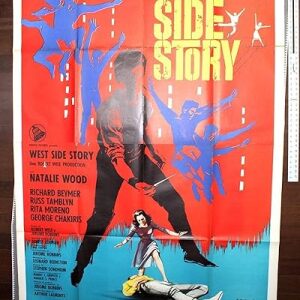West Side Story (1962) 55" X 78" Italian Movie Poster