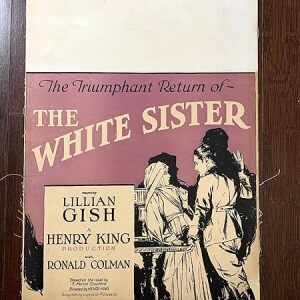 White Sister - Gish & Colman (1923) US Window Card Movie Poster